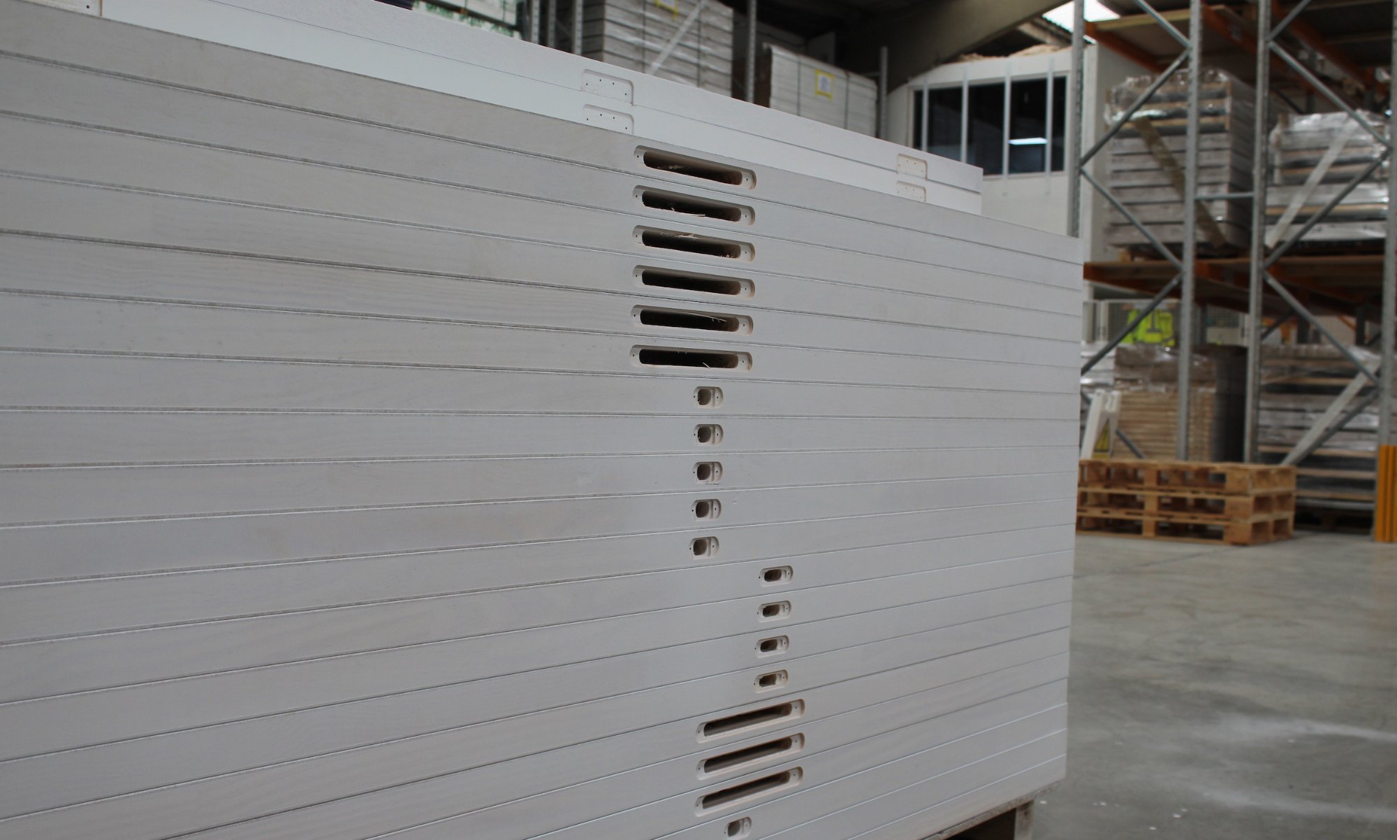 Door sets ready for delivery