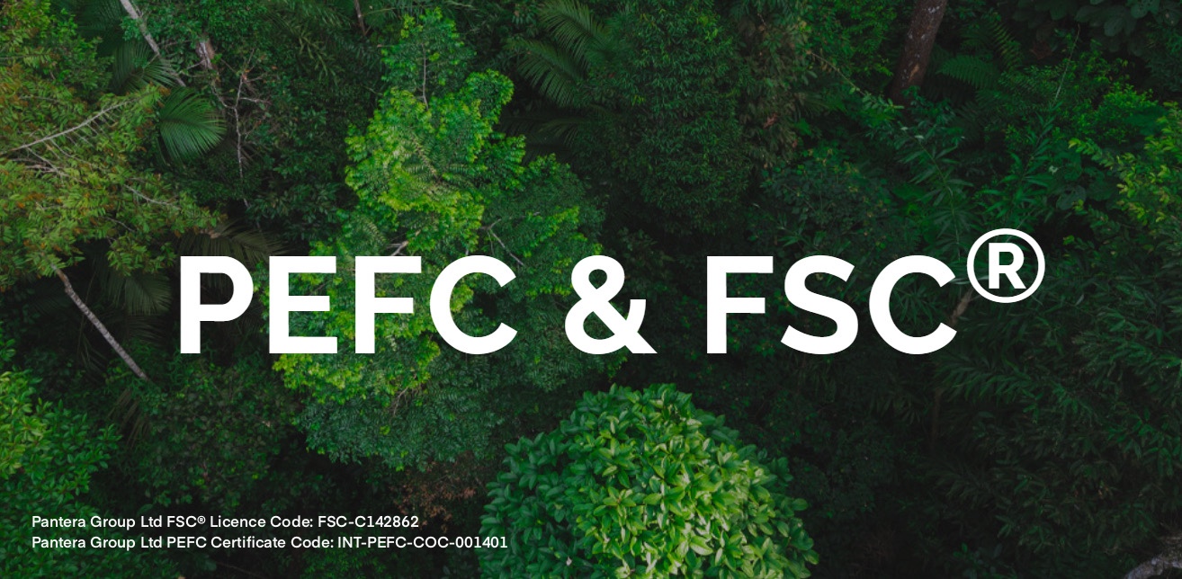 Sustainable Products - PEFC & FSC Certified